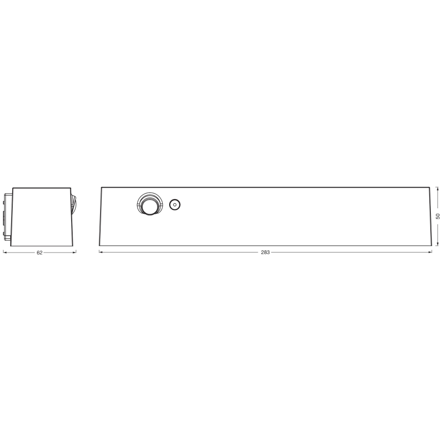 Osram - ENDURA STYLE LED zonne-wandlamp met geïntegreerde sensor LED/12,4W/4,2V 2000 mAh IP54 antraciet