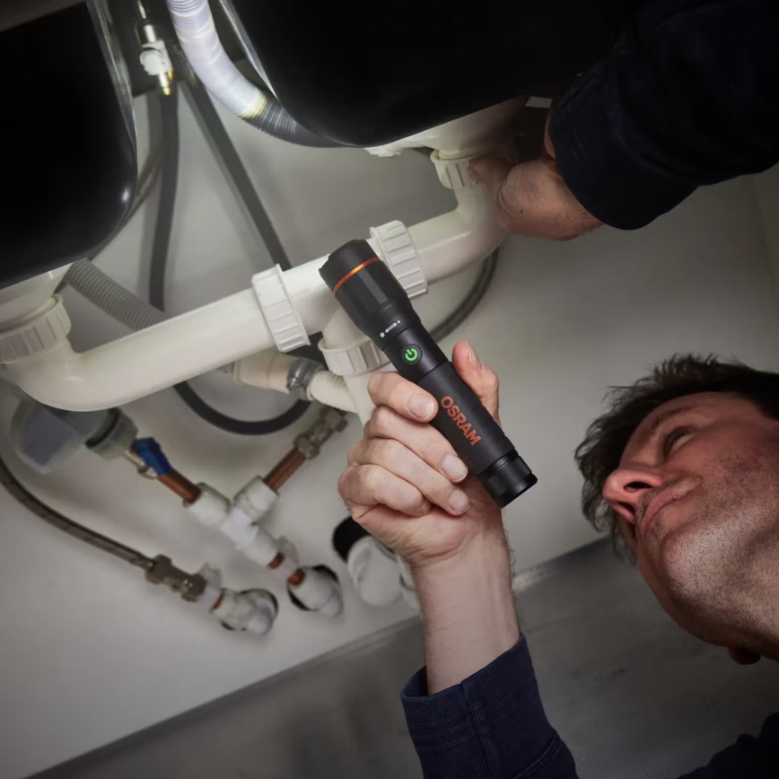 Osram - Dimbare oplaadbare LED-zaklamp LEDINSPECT PRO TORCH 500 LED/6W/3,7V 2200 mAh IP44