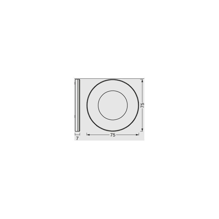 Osram - Lot de 3 luminaires LED sous-meuble UNDERCABINET LED/8,5W/230V 3000K blanc
