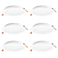 Osram - Lot de 6 luminaires encastrés LED ESSENTIAL LED/18W/230V 4000K Ø 22 cm blancs