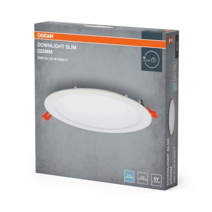 Osram - Luminaire encastré SLIM LED/22W/230V 6500K