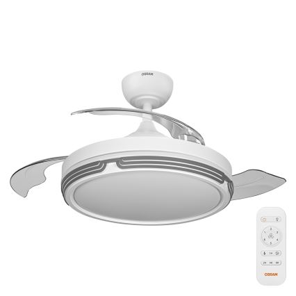 Osram - Plafonnier LED dimmable avec ventilateur LEVECHE LED/36W/230V 3000/4000/6500K + télécommande