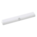 Osram - Luminaire LED dimmable sous-meuble avec capteurs de mouvement et crépusculaire LINEAR LED/3,8W/5V/3xAA 3000K 30 cm blanc