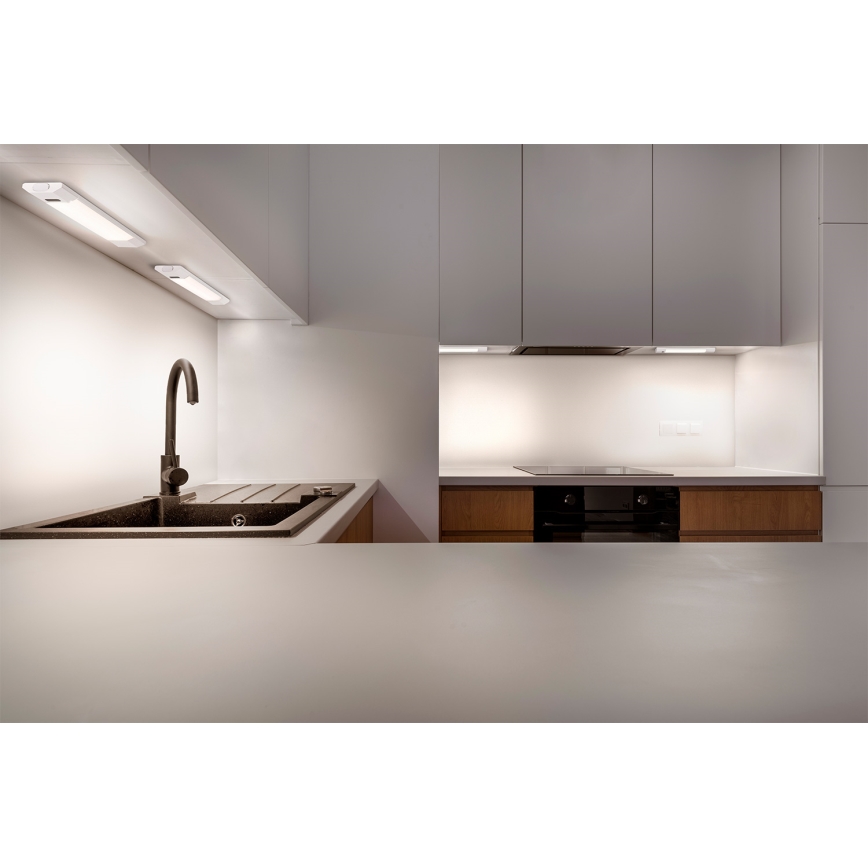 Osram - Luminaire LED sous-meuble dimmable avec détecteur de mouvement LINEAR EDGE LED/4W/230V 3000/4000/6500K 30 cm blanc