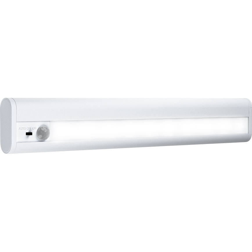 Osram - Éclairage LED sous-meuble avec détecteur de mouvement et détecteur crépusculaire LINEARLED LED/2,9W/9V 6xAA 4000K 31,4 cm blanc