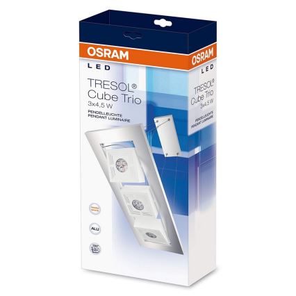 Osram - Suspension LED TRESOL 3xLED/4,5W/230V