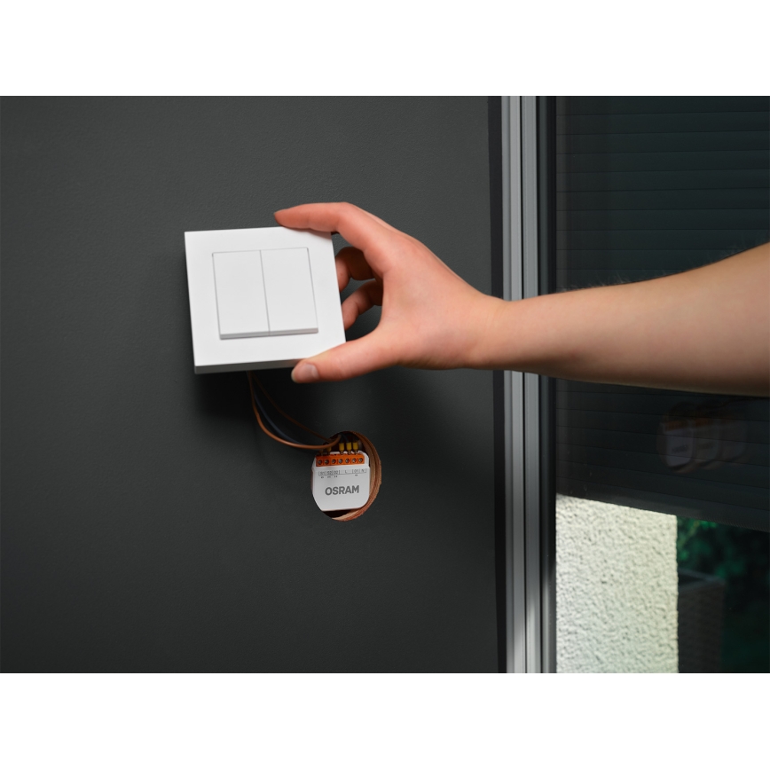 Osram - Module de commande pour stores vénitiens, volets roulants et rideaux SMART+ 230 V Wi‑Fi