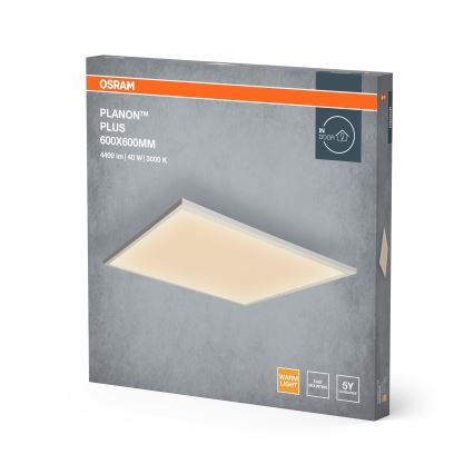 Osram - Opbouw LED-paneel PLANON LED/40W/230V 59,5x59,5 cm wit