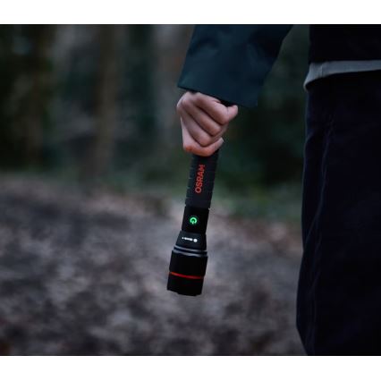 Osram - LED-dimbare oplaadbare zaklamp LEDINSPECT PRO TORCH 1200 LED/13W/3,6V 4000 mAh IP44