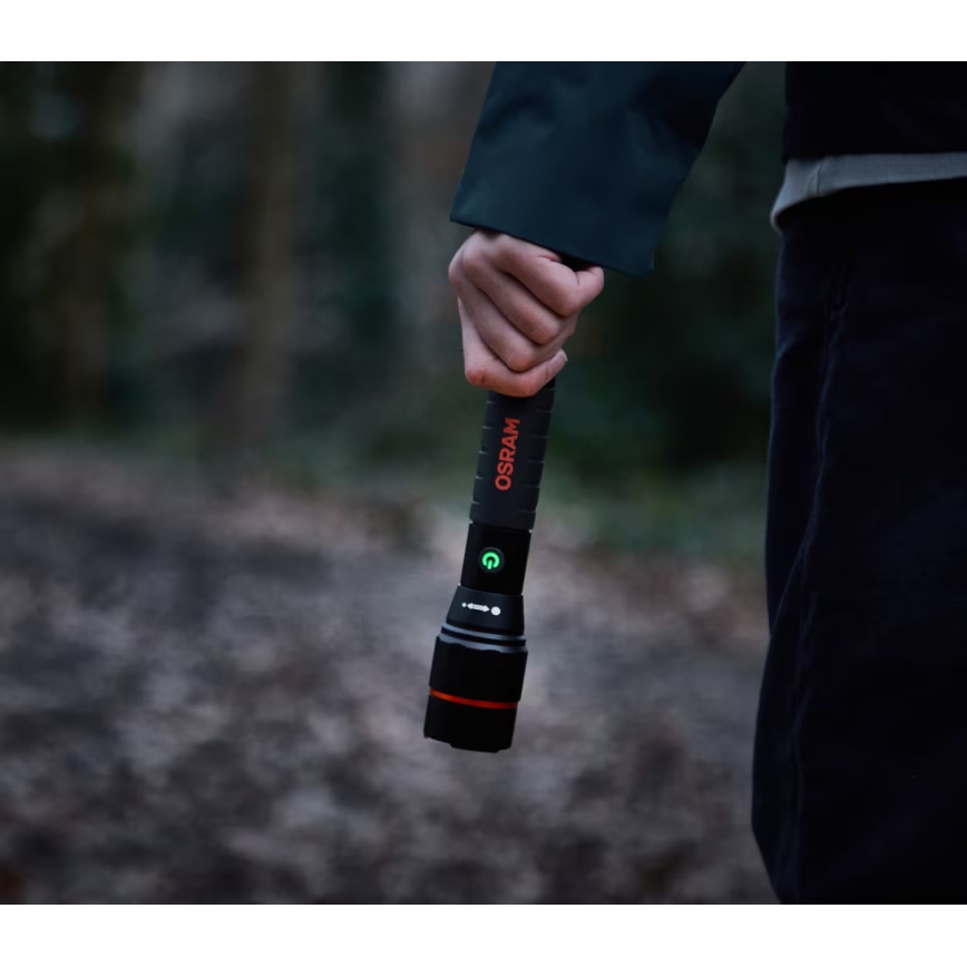 Osram - LED-dimbare oplaadbare zaklamp LEDINSPECT PRO TORCH 1200 LED/13W/3,6V 4000 mAh IP44