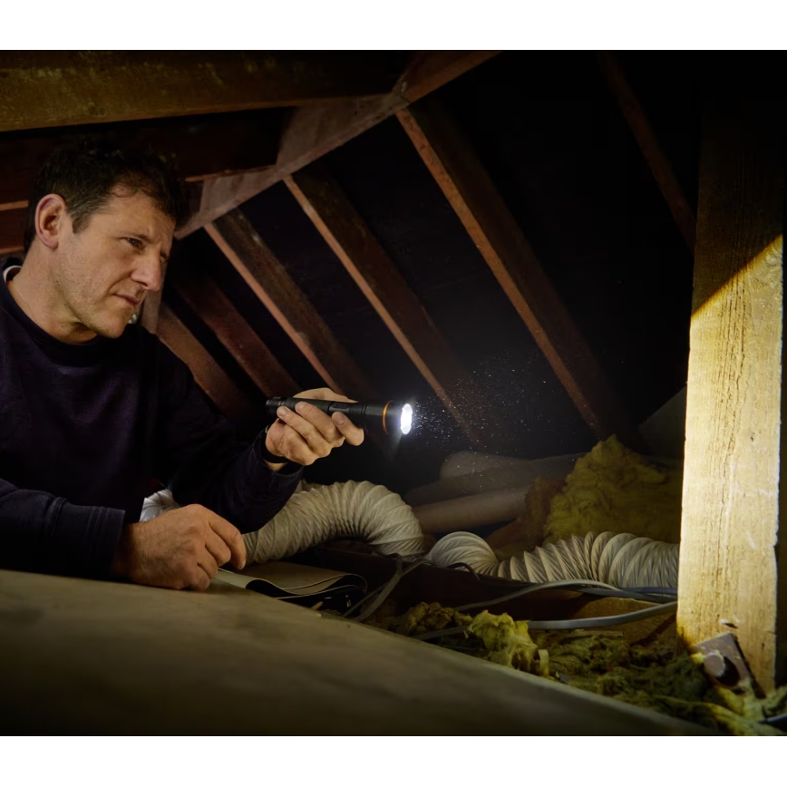 Osram - LED-dimbare oplaadbare zaklamp LEDINSPECT PRO TORCH 1200 LED/13W/3,6V 4000 mAh IP44