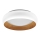 Osram - ORBIS LIVIA dimbare LED-plafondlamp, 16W/230V, Ø 30 cm, wit/bruin