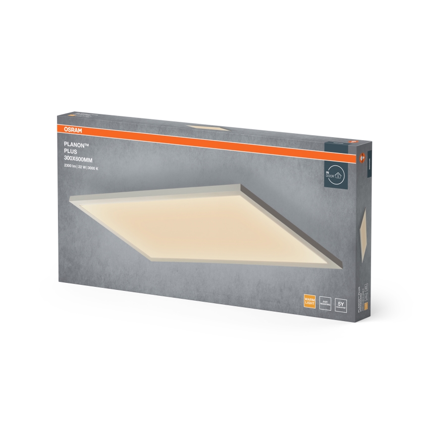 Osram - Panneau LED en saillie PLANON LED/22W/230V 3000K 30x60 cm blanc