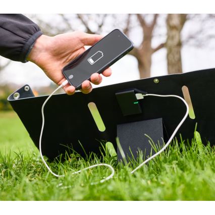 Osram - Panneau solaire pour recharge autonome BATTERY CHARGE SOLAR 20W IP65