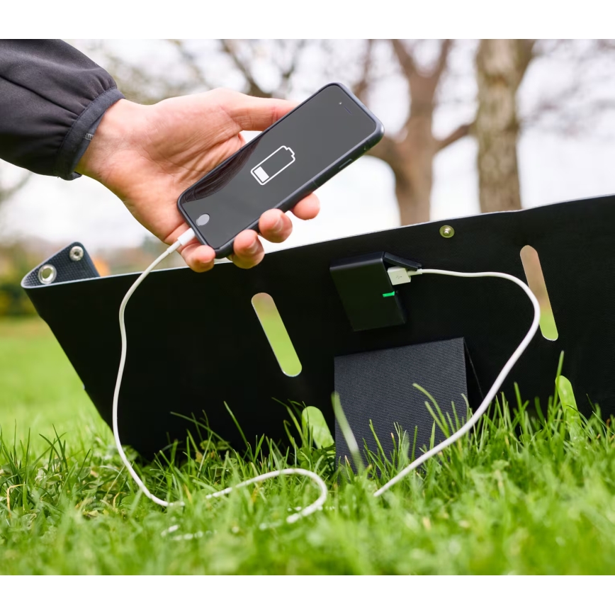 Osram - Panneau solaire pour recharge autonome BATTERY CHARGE SOLAR 20W IP65