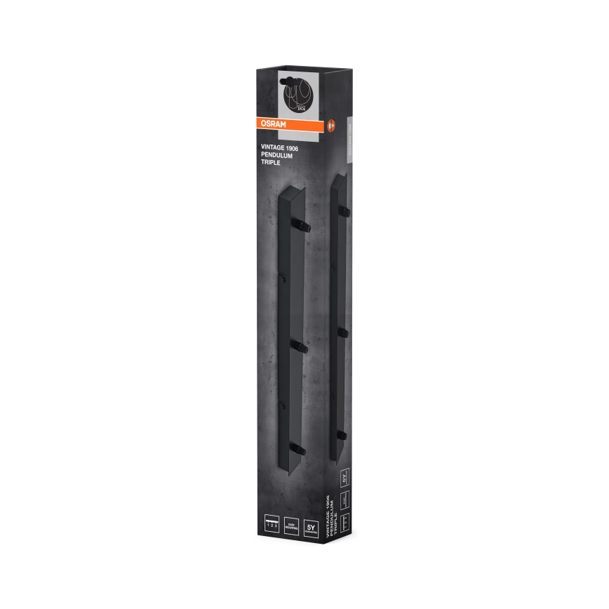 Osram - PENDULUM-montage 230V zwart