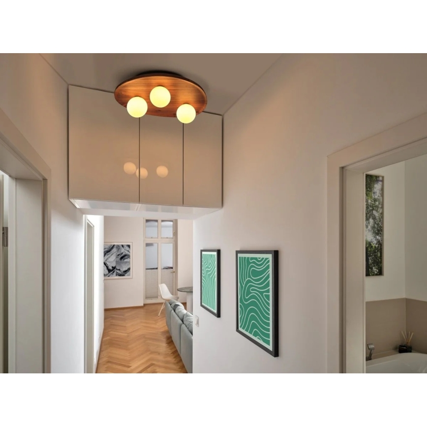 Osram - Plafondlamp ACACIA NEST 3xG9/5W/230V acaciahout