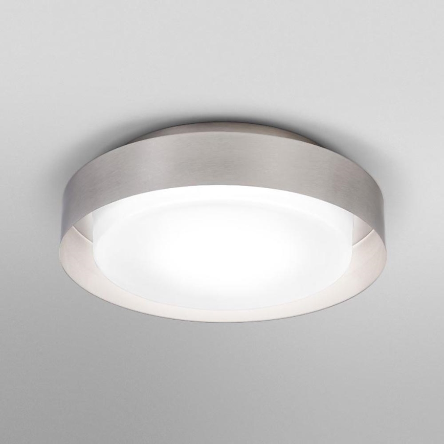 Osram - Plafondlamp ORBIS MADRID 2xE27/10W/230V Ø 29 cm mat chroom