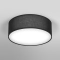 Osram - Plafondlamp ORBIS PARIS 1xE27/25W/230V Ø 30 cm zwart