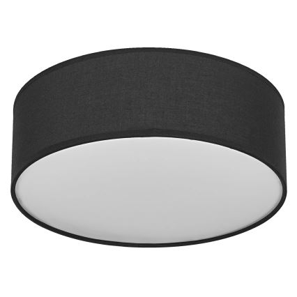 Osram - Plafondlamp ORBIS PARIS 1xE27/25W/230V Ø 30 cm zwart