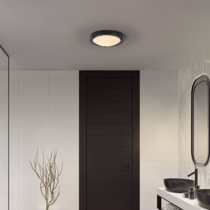 Osram - Plafondlamp voor de badkamer BATHROOM CLASSIC 1xE27/15W/230V Ø 31 cm IP44
