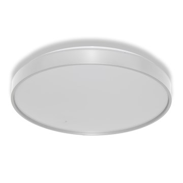 Osram - Plafonnier LED avec capteur crépusculaire CEILING LUXO LED/24W/230V Ø 38 cm argenté