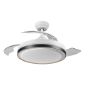 Osram - Plafonnier LED avec ventilateur CEILING FAN LED/66W/230V 3000/4000/6500K blanc + télécommande