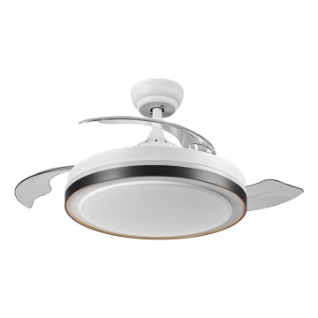 Osram - Plafonnier LED avec ventilateur CEILING FAN LED/66W/230V 3000/4000/6500K blanc + télécommande