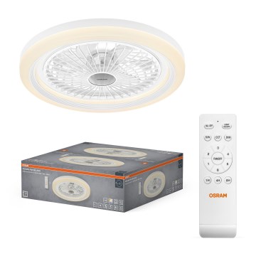 Osram - Plafonnier LED dimmable avec ventilateur SOLANO LED/26W/230V 3000/4000/6500K + télécommande
