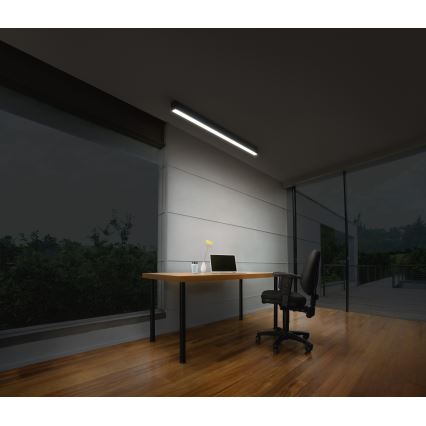 Osram - Plafonnier LED dimmable OFFICE LINE LED/11/20/30W/230V 4000K 112,6 cm noir