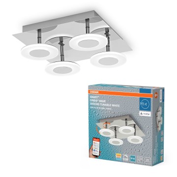 Osram - Plafonnier LED dimmable pour salle de bains SMART+ WAVE LED/24W/230V 3000-6500K IP44 Wi-Fi