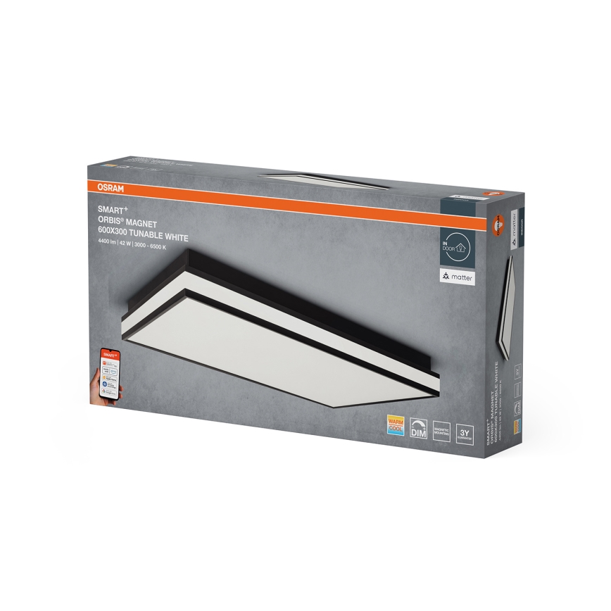 Osram - Plafonnier LED dimmable SMART+ MAGNET LED/42W/230V 30x60 cm 3000-6500K Wi-Fi