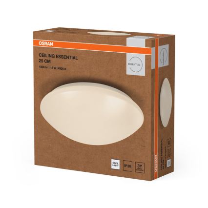 Osram - Plafonnier LED ESSENTIAL LED/13W/230V 4000K Ø 25 cm