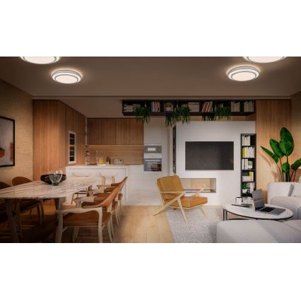 Osram - Plafonnier LED ORBIS BERLIN LED/16W/230V, Ø 29,3 cm, argenté