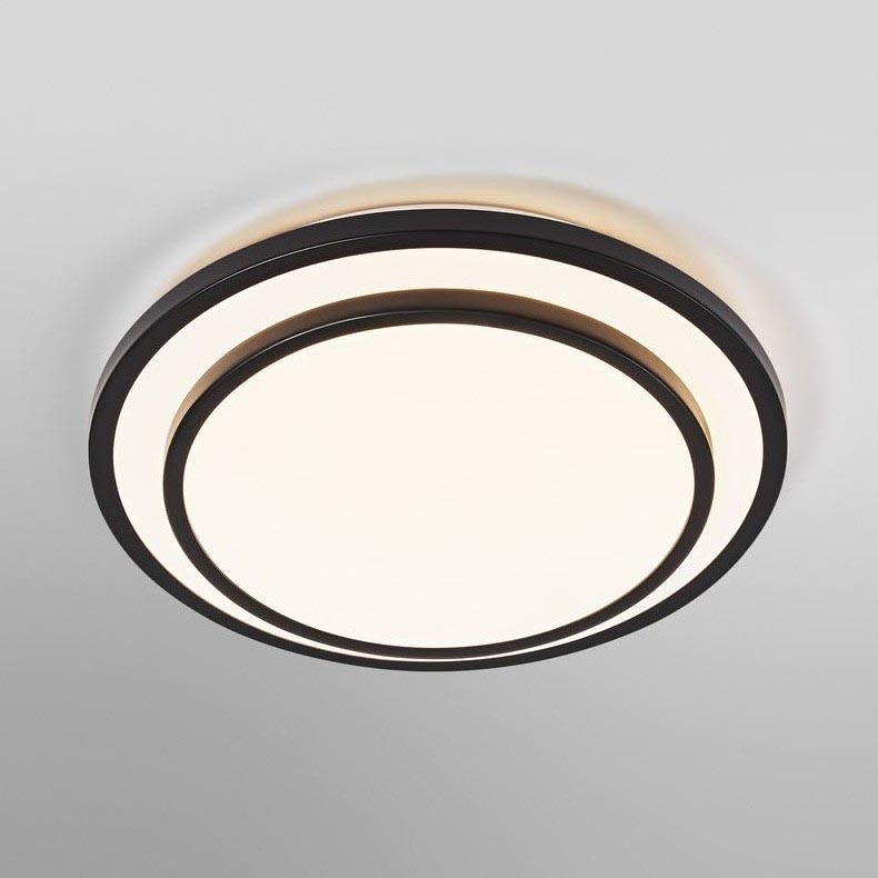 Osram - Plafonnier LED ORBIS BERLIN LED/24W/230V Ø 39 cm noir