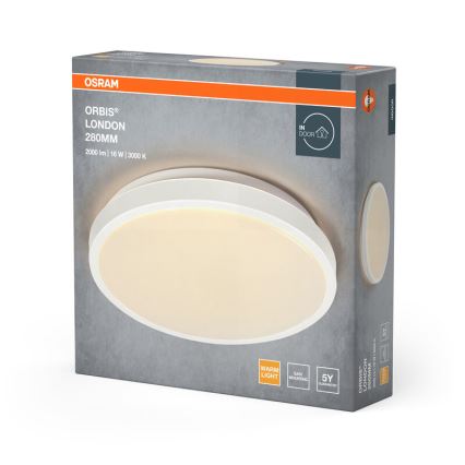 Osram - Plafonnier LED ORBIS LONDON LED/16W/230V Ø 28 cm blanc