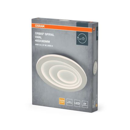 Osram - Plafonnier LED ORBIS SPIRAL LED/37W/230V blanc