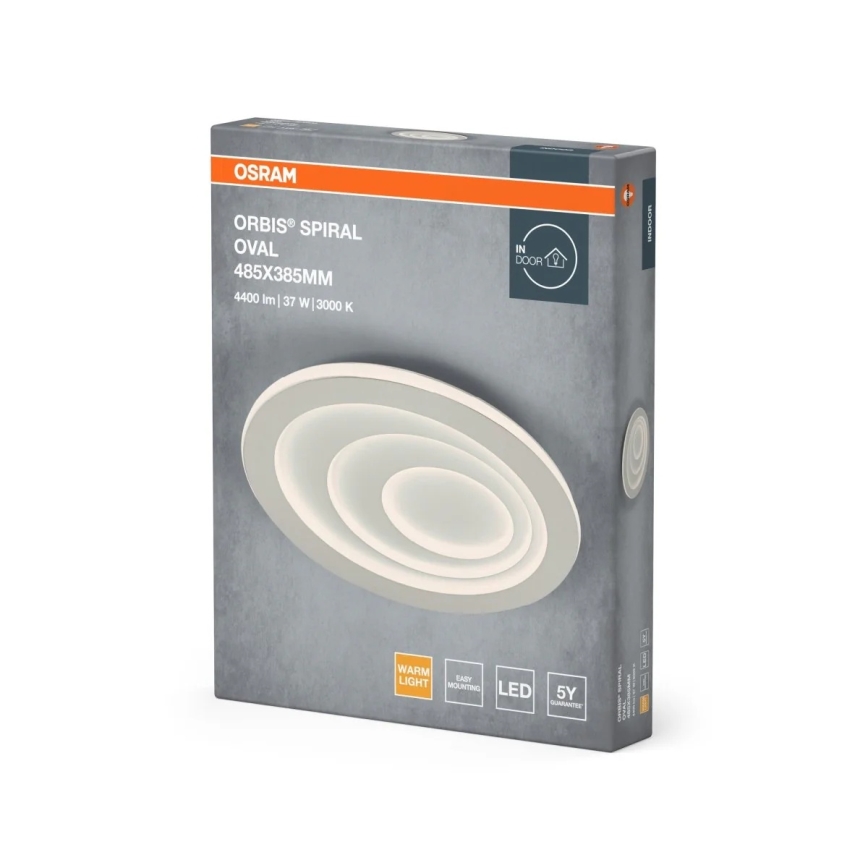 Osram - Plafonnier LED ORBIS SPIRAL LED/37W/230V blanc