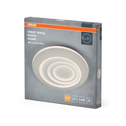 Osram - Plafonnier LED ORBIS SPIRAL LED/42W/230V Ø 50,5 cm