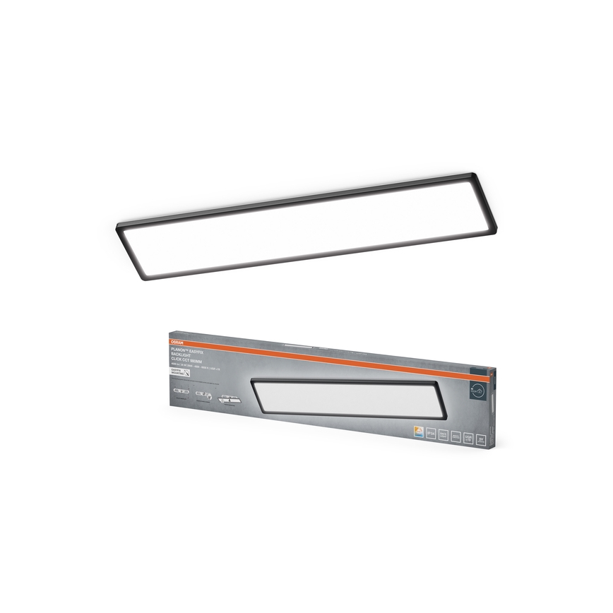 Osram - Plafonnier LED PLANON EASYFIX LED/30W/230V 2800/4000/6000K IP54 noir