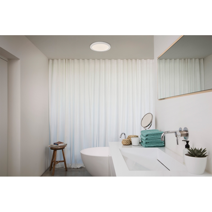 Osram - Plafonnier LED pour salle de bains ORBIS DISC LED/22W/230V 3000/4000K Ø 30 cm IP44 blanc