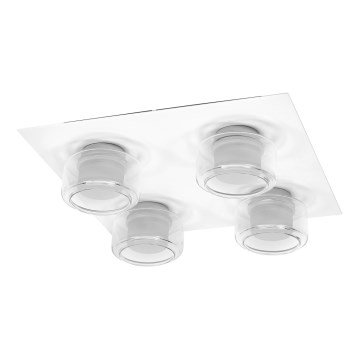 Osram - Plafonnier LED pour salle de bains ORBIS FLAME 4xLED/5,5W/230V 3000/4000K IP44 blanc