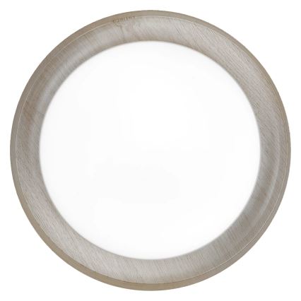 Osram - Plafonnier ORBIS MADRID 2xE27/10W/230V, diam. 29 cm, décor bois