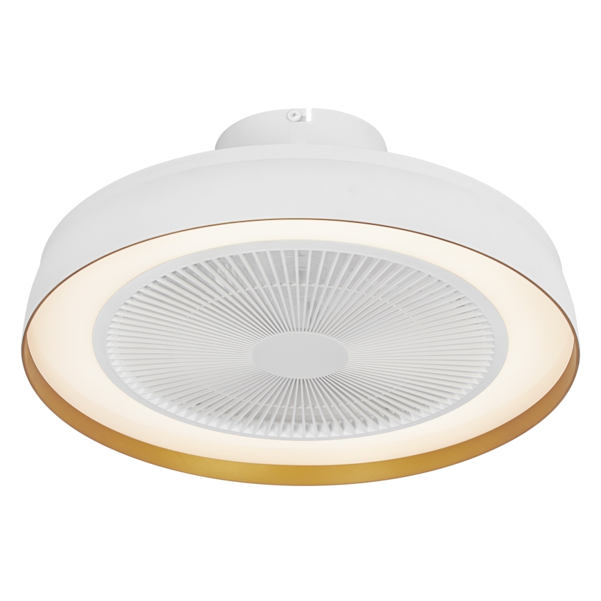 Osram - Plafonnier LED dimmable avec ventilateur de plafond LED/49W/230V 2700-6500K blanc/doré + télécommande