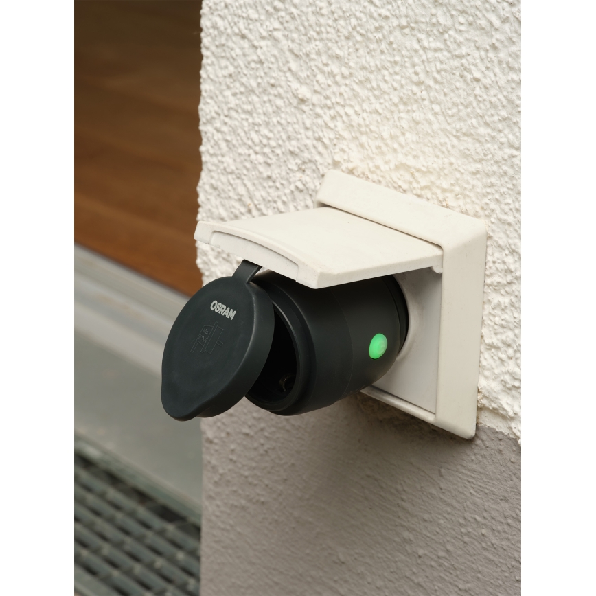Osram - Prise extérieure intelligente SMART+ SCHUKO 3680W/230V/16A IP44