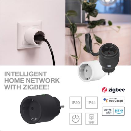 Osram - Prise extérieure intelligente SMART+ SCHUKO 3680W/230V/16A IP44