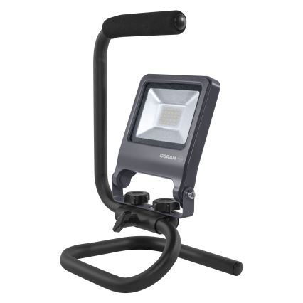 Osram - Projecteur LED avec support S-STAND, 20W, 230V, 4000K, IP65, anthracite