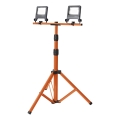 Osram - Projecteur LED avec support TRIPOD 2xLED/20W/230V 4000K IP65 orange/anthracite
