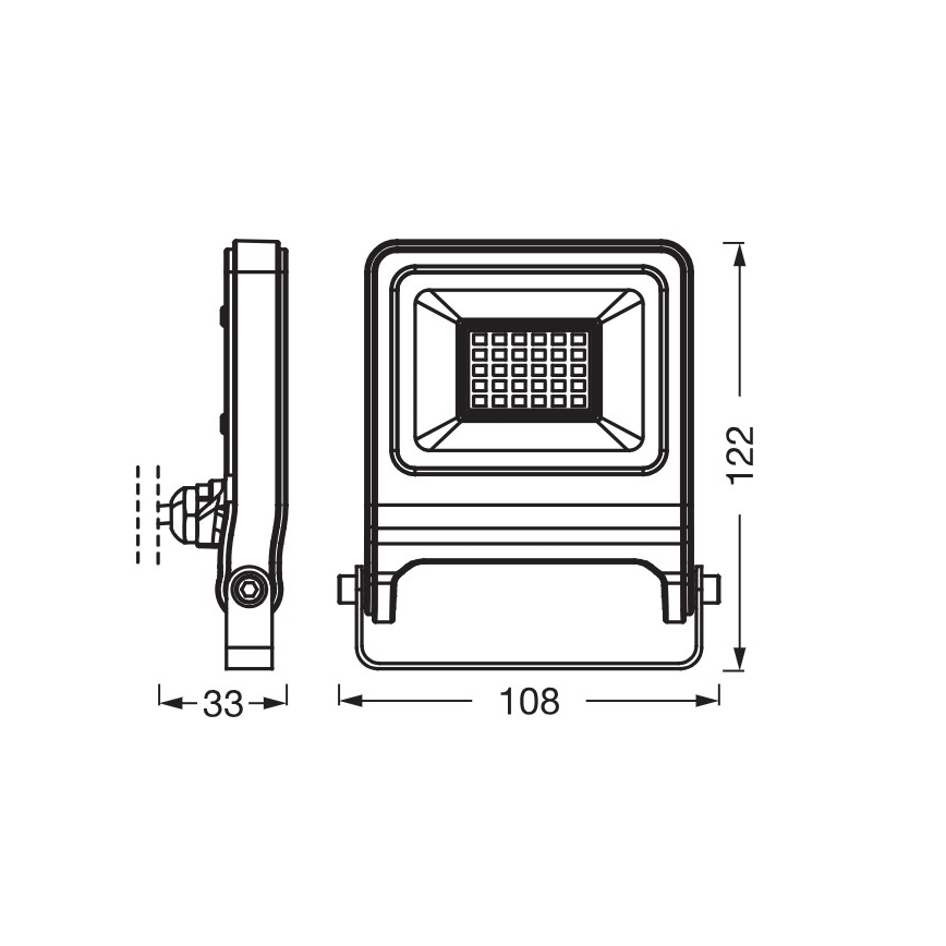 Osram - Projecteur LED ENDURA LED/20W/230V 4000K IP65