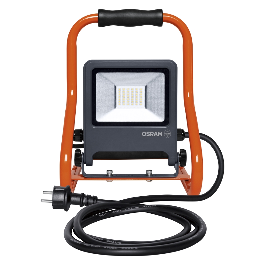 Osram - Projecteur LED sur pied R-STAND LED/30W/230V 4000K P44 orange